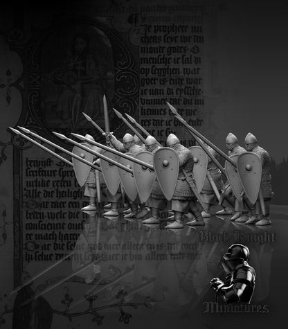 Polish Men at Arms - Black Knight Miniatures