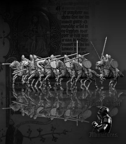 Prussian Mounted Warriors - Black Knight Miniatures