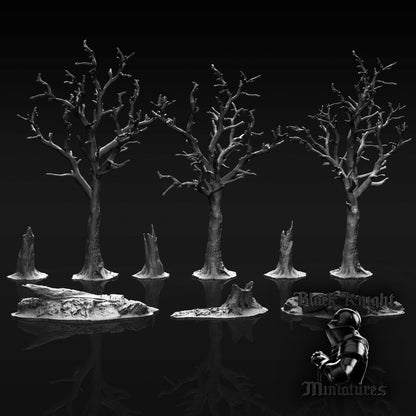 Lithuanian Forest Terrain - Black Knight Miniatures