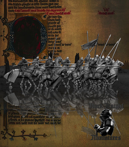 Lithuanian Nobles (Early Bajorai) - Black Knight Miniatures
