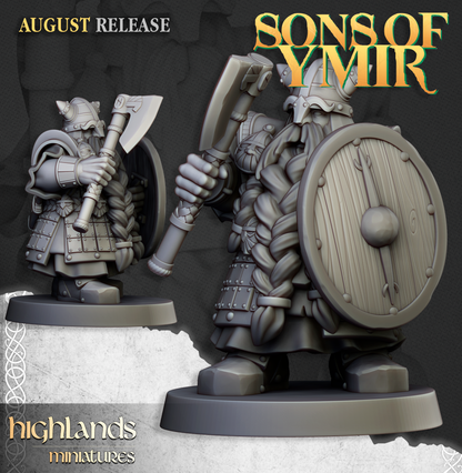Dwarf Veteran pose 1