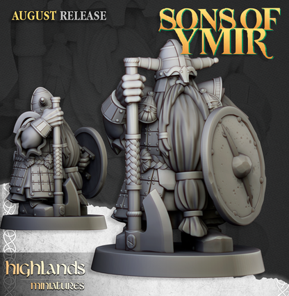 Dwarf Veteran pose 3