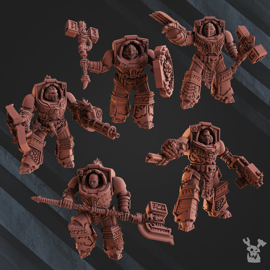 Volcano Armor Squad | Fire Lizards | Dakka Dakka Store