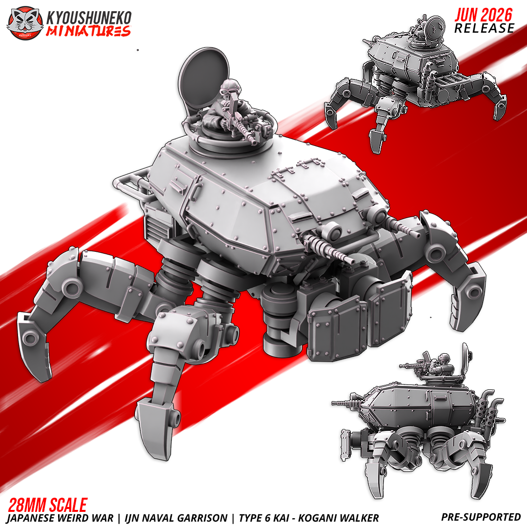 Type 6 Kai Kogani walker, alternate view