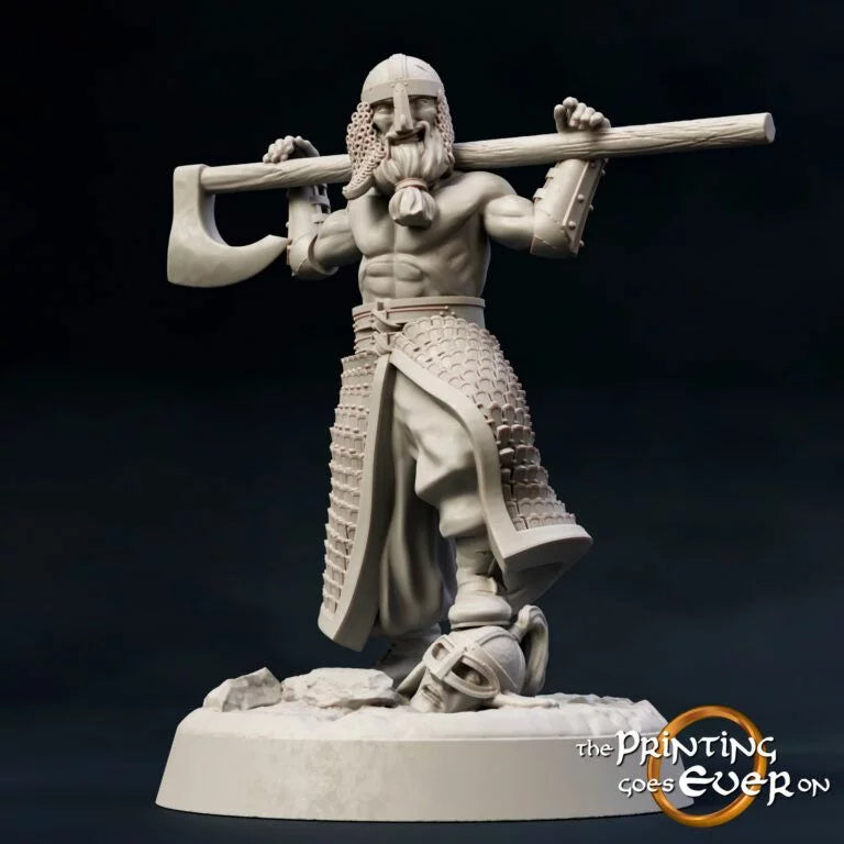 Wildlings Warband – Modular | The Forest Strikes Back | MESBG | The Printing Goes Ever On