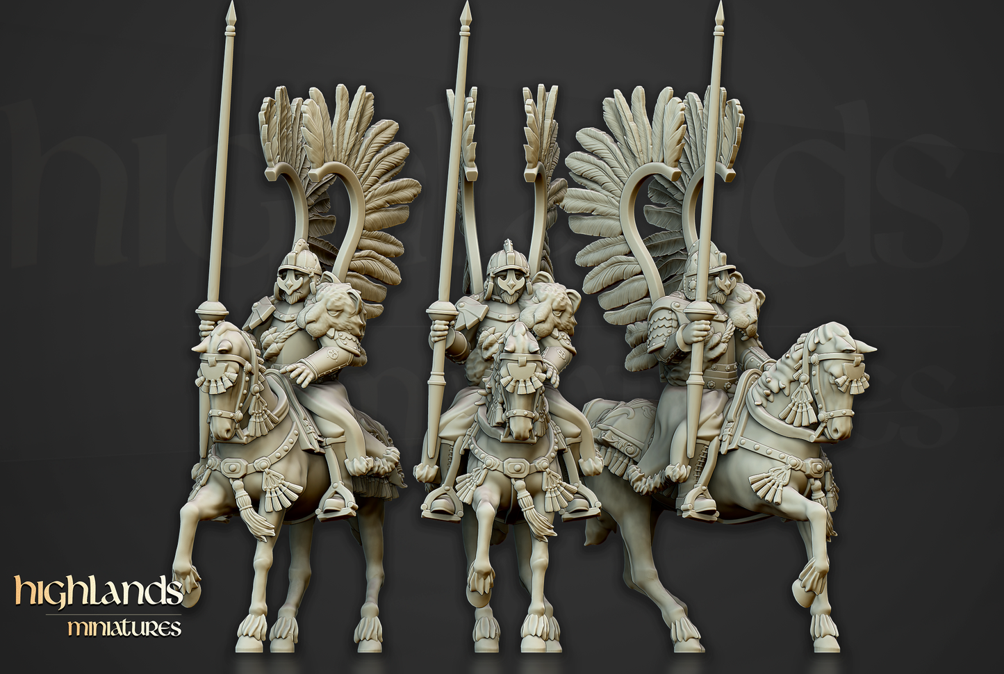 Winged Hussars (Spears) | Volhynia | Highlands Miniatures