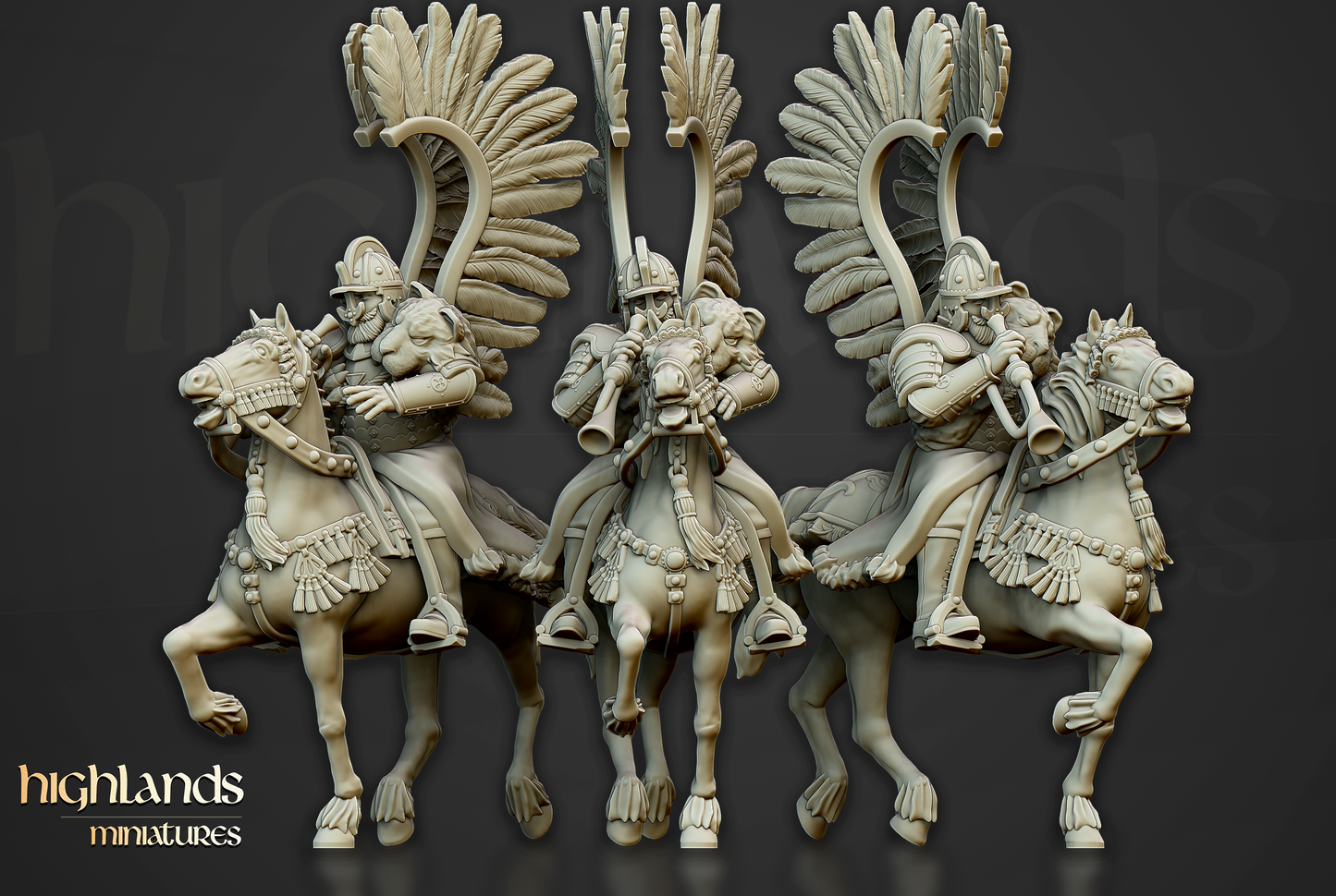 Winged Hussars (Spears) | Volhynia | Highlands Miniatures