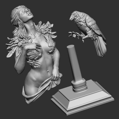 Mother of Rot Bust - printed parts sheet