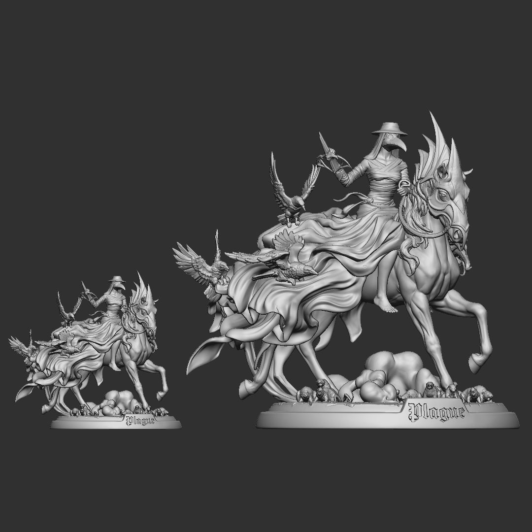 Plague, Sister of the Apocalypse - dimensions sheet