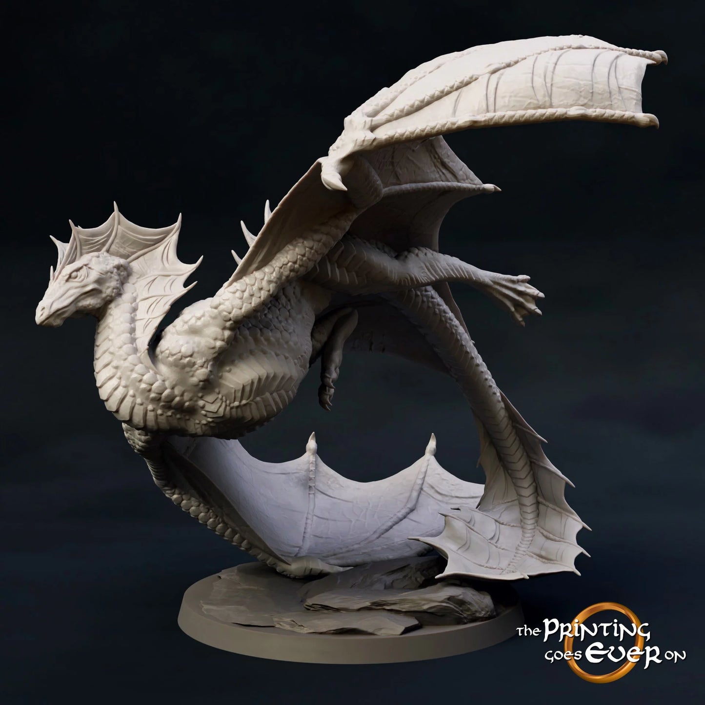 Wyvern | Heroes of Ridermercia | MESBG | The Printing Goes Ever On