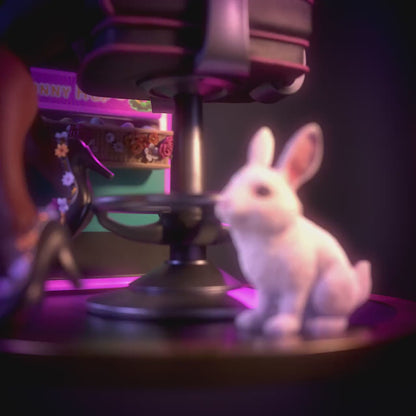 Jackpot Pin-up | Casino Hostess Irene | Clothed or Nude | Resin 3D Printed Pinup | Ronin Arts Workshop