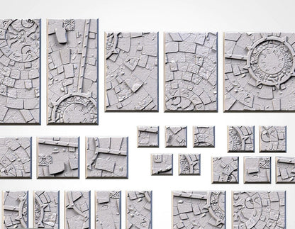 Sacred Temple Bases (Square)