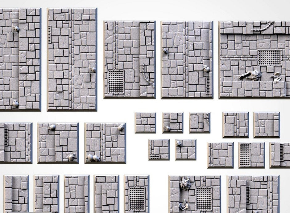 Square Miniature Bases | Rank & Flank | Coveted Forge