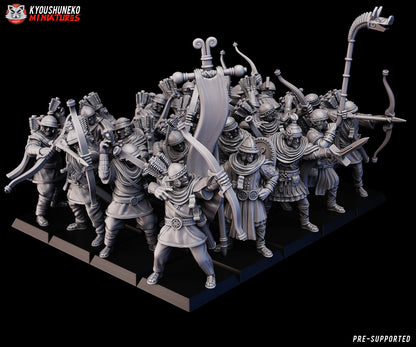 Glade Guard (Gaelic Wood Elves) | Resin 3D Printed Miniatures | Kyoushuneko | Table Top Gaming | RPG | D&D | Pathfinder