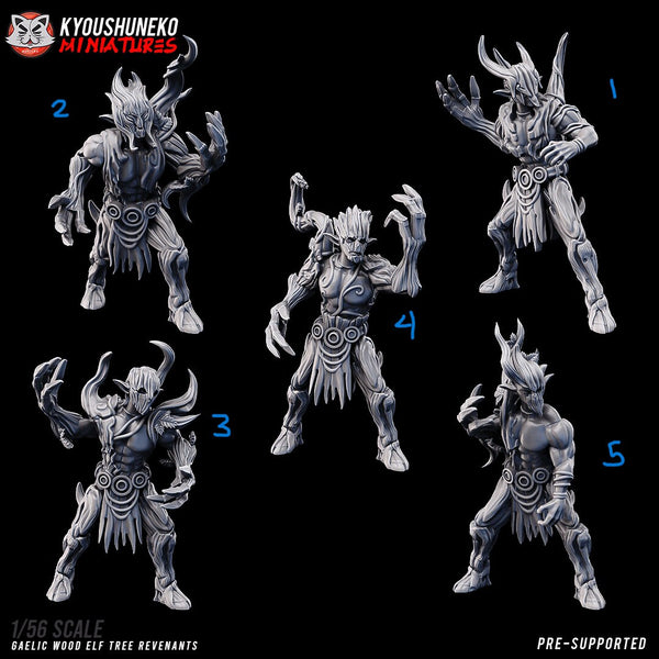 Tree Revenants (Gaelic Wood Elves) | Kyoushuneko | – Coveted Forge