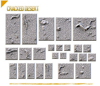 Cracked Desert Bases (Square)