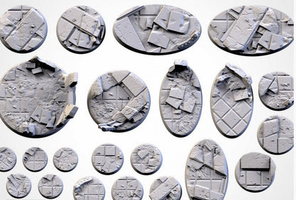 City Ruins Bases (Round)