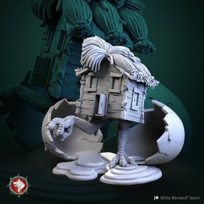 Babkas Baby Hut | Resin 3D Printed Miniature | White Werewolf Tavern | RPG | D&D | DnD