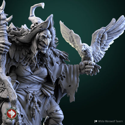 Rotten Peggy | Multiple Scales | Resin 3D Printed Miniature | White Werewolf Tavern | RPG | D&D | DnD