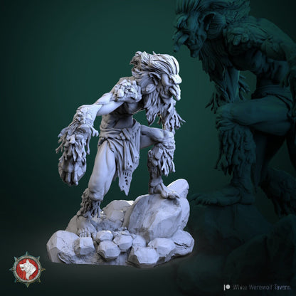 Trolls | Resin 3D Printed Miniature | White Werewolf Tavern