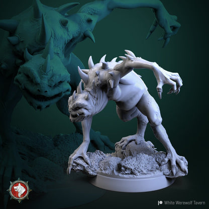 Slaads | Resin 3D Printed Miniature | White Werewolf Tavern