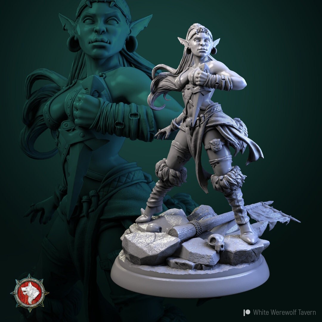 Goblin Thief | Multiple Scales | Resin 3D Printed Miniature | White Werewolf Tavern