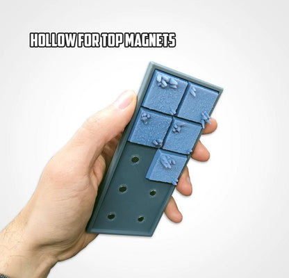 25x50mm (Cavalry) Magnet-Ready Movement Trays | PLA+ | Txarli Factory