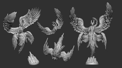 Archon | Celestial | Multiple Scales | Resin 3D Printed Miniature | White Werewolf Tavern