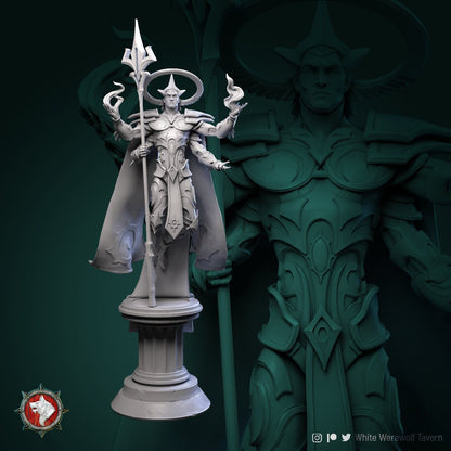 Kala The Punishing Judge | Celestials | Multiple Scales | Resin 3D Printed Miniature | White Werewolf Tavern