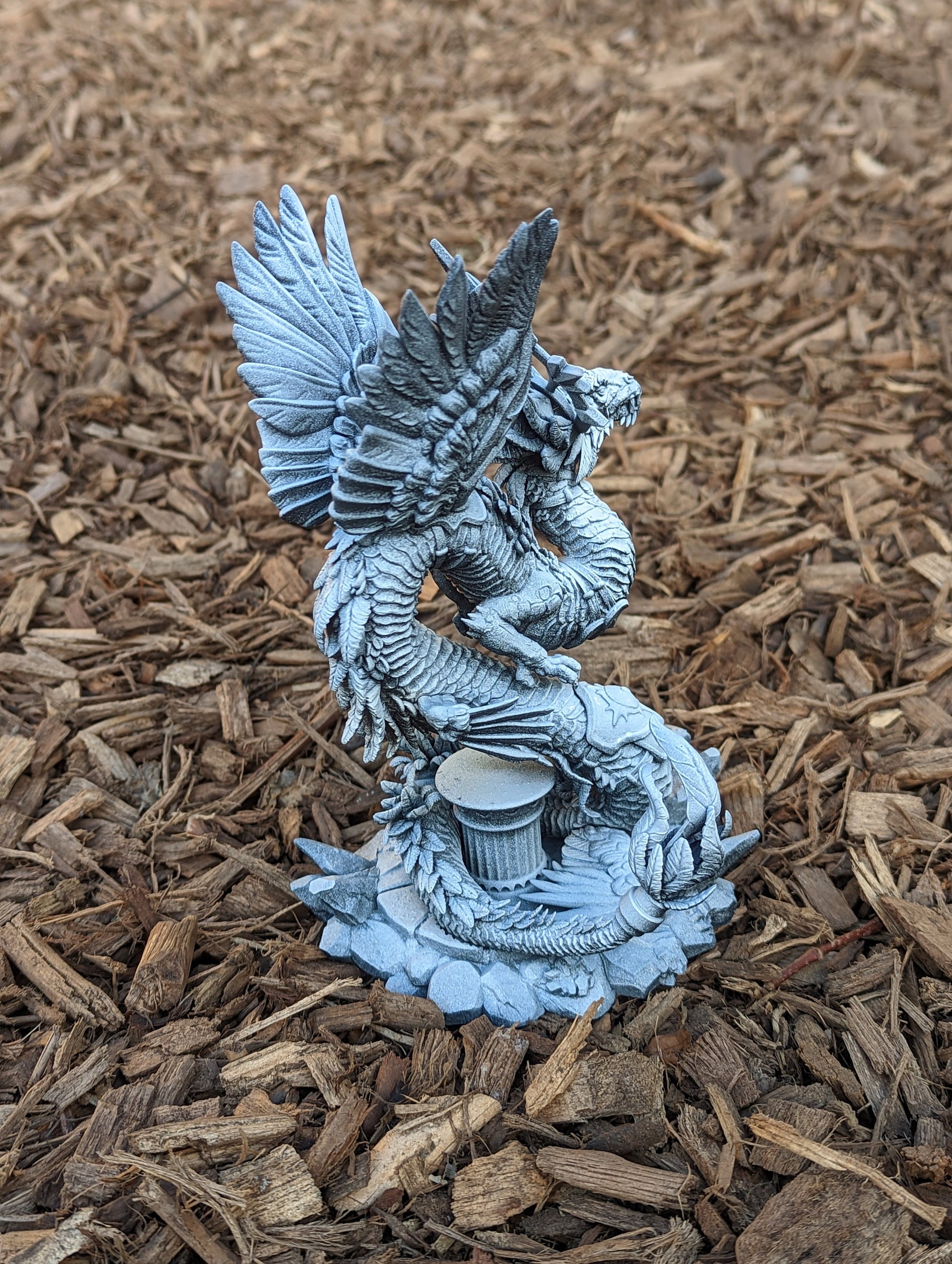 Celestial Dragon | Resin 3D Printed Miniature | White Werewolf Tavern