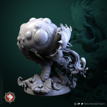 Predatory Flowers Set 2 Miniatures | Multiple Scales | Resin 3D Printed Miniature | White Werewolf Tavern
