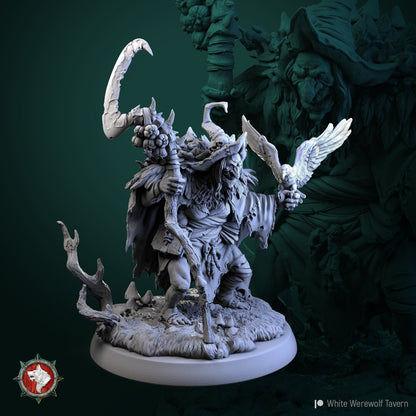 Rotten Peggy | Multiple Scales | Resin 3D Printed Miniature | White Werewolf Tavern | RPG | D&D | DnD