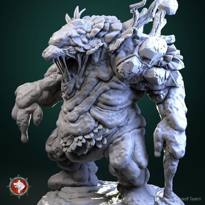 Swamp Golem | Night Hag | Multiple Scales | Resin 3D Printed Miniature | White Werewolf Tavern | RPG | D&D | DnD