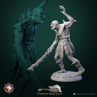 Corrupted orcs | Resin 3D Printed Miniature | White Werewolf Tavern | RPG | D&D | DnD