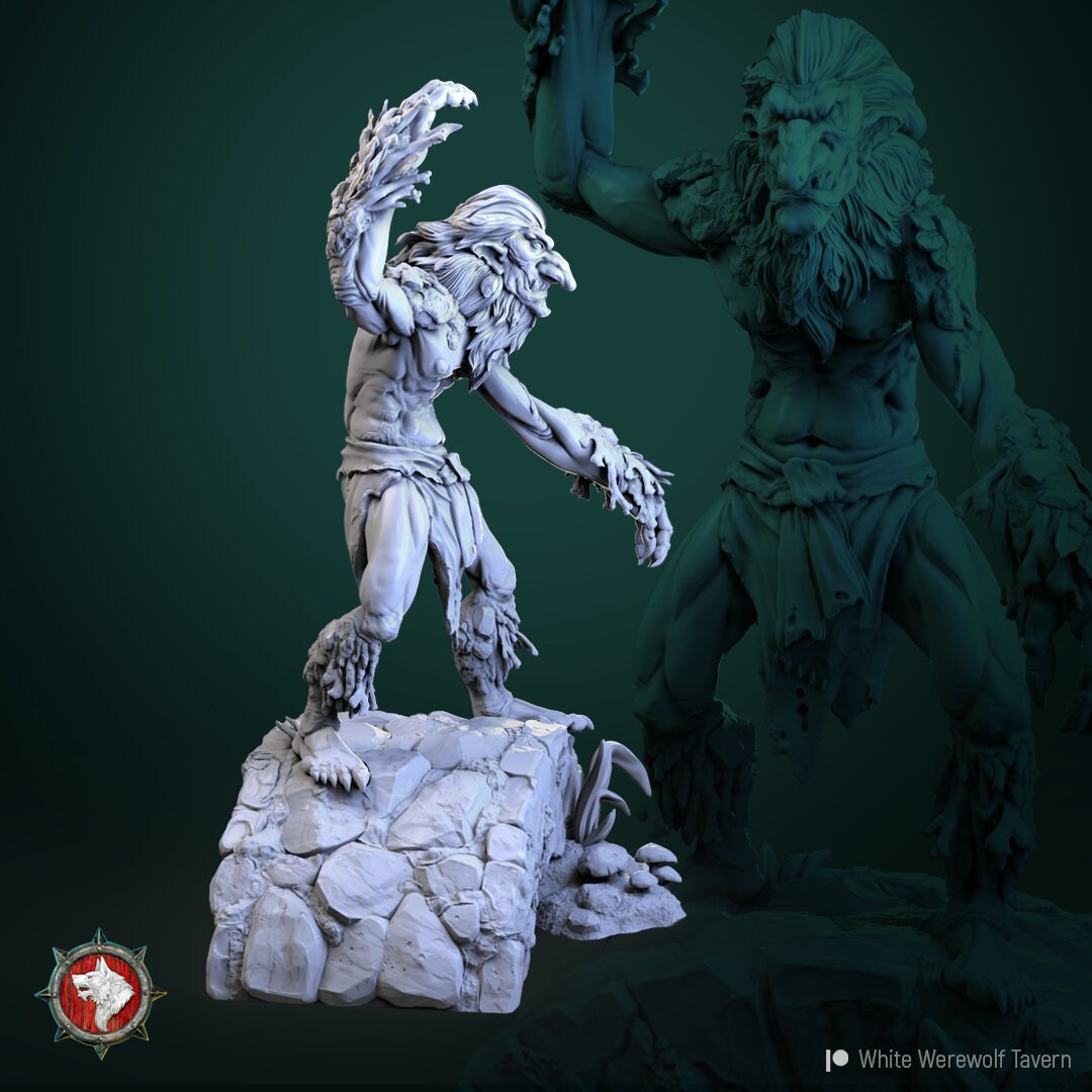 Trolls | Resin 3D Printed Miniature | White Werewolf Tavern