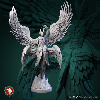 Archon | Celestial | Multiple Scales | Resin 3D Printed Miniature | White Werewolf Tavern