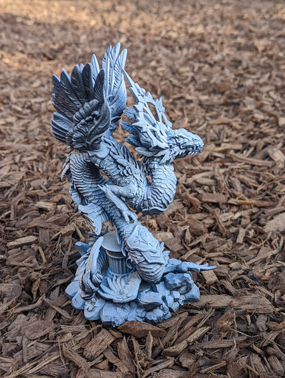 Celestial Dragon | Resin 3D Printed Miniature | White Werewolf Tavern