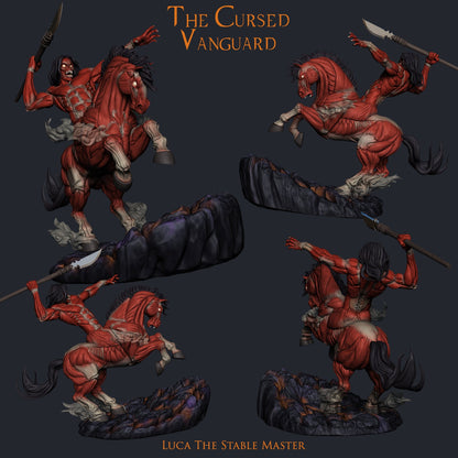 Four Horsemen of Halloween  | The Cursed Vanguard | Resin 3D Print | Ronin Arts Workshop