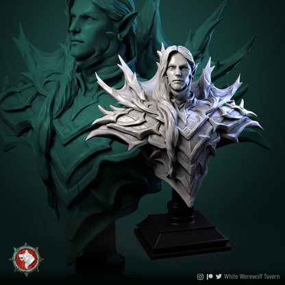 Hork Merciful | Bust | Resin 3D Printed Miniature | White Werewolf Tavern
