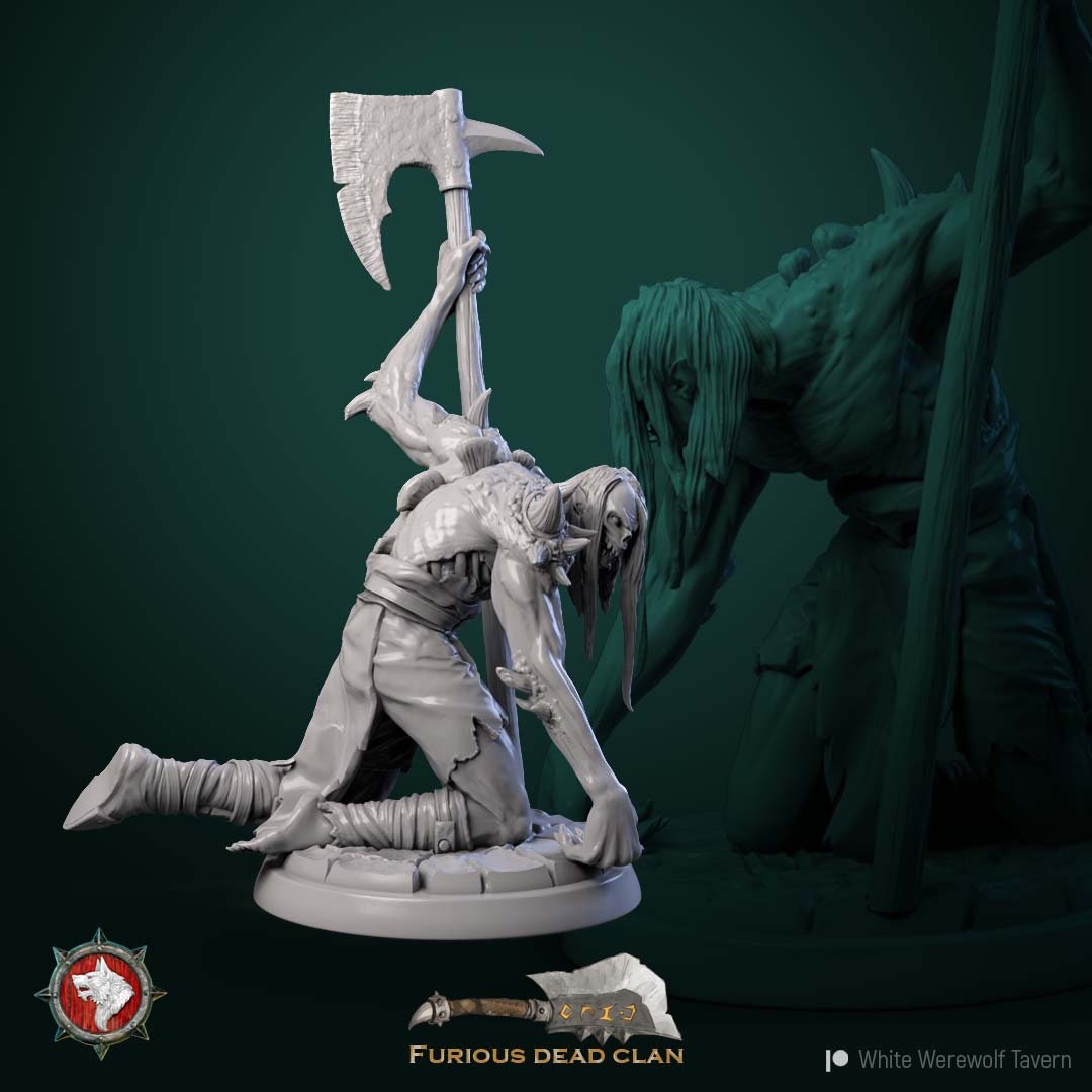 Corrupted orcs | Resin 3D Printed Miniature | White Werewolf Tavern | RPG | D&D | DnD