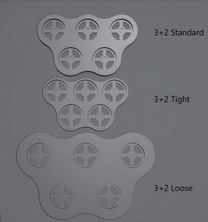 28.5mm Round Magnet-Ready Movement Trays | Txarli Factory