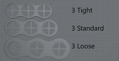 40mm Round Magnet-Ready Movement Trays | PLA+ | Txarli Factory