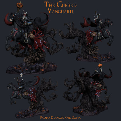 Four Horsemen of Halloween  | The Cursed Vanguard | Resin 3D Print | Ronin Arts Workshop
