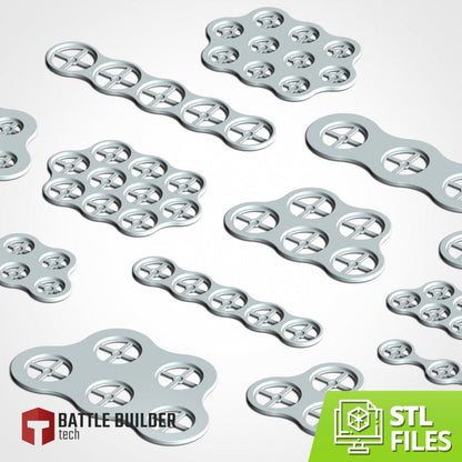 32mm Round Magnet-Ready Movement Trays | PLA+ | Txarli Factory