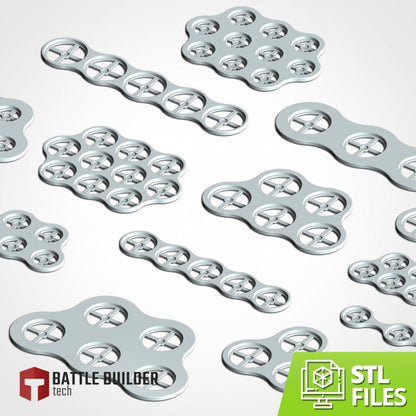 74x43mm (Oval) Magnet-Ready Movement Trays | PLA+ | Txarli Factory