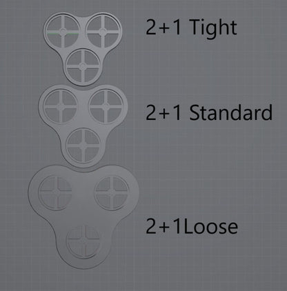 40mm Round Magnet-Ready Movement Trays | PLA+ | Txarli Factory