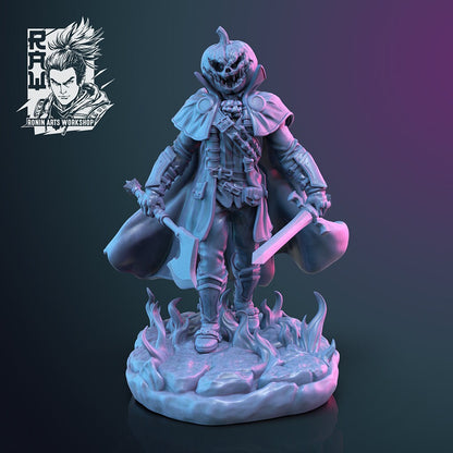 The Cursed Vanguard on foot | 35mm Scale | Resin 3D Printed Miniature | Ronin Arts Workshop