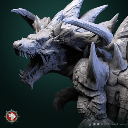 Undead Tarrasque | Monster | Model Kit | Resin 3D Printed Miniature | White Werewolf Tavern | RPG | D&D | DnD