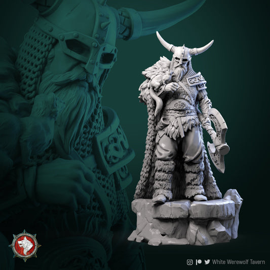 Kolgrim - Frost Giant | Multiple Scales | Resin 3D Printed Miniature | White Werewolf Tavern | RPG | D&D | DnD