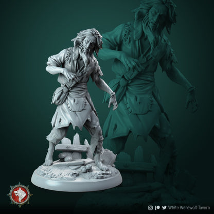Mad Miller | Resin 3D Printed Miniature | White Werewolf Tavern | RPG | D&D | DnD